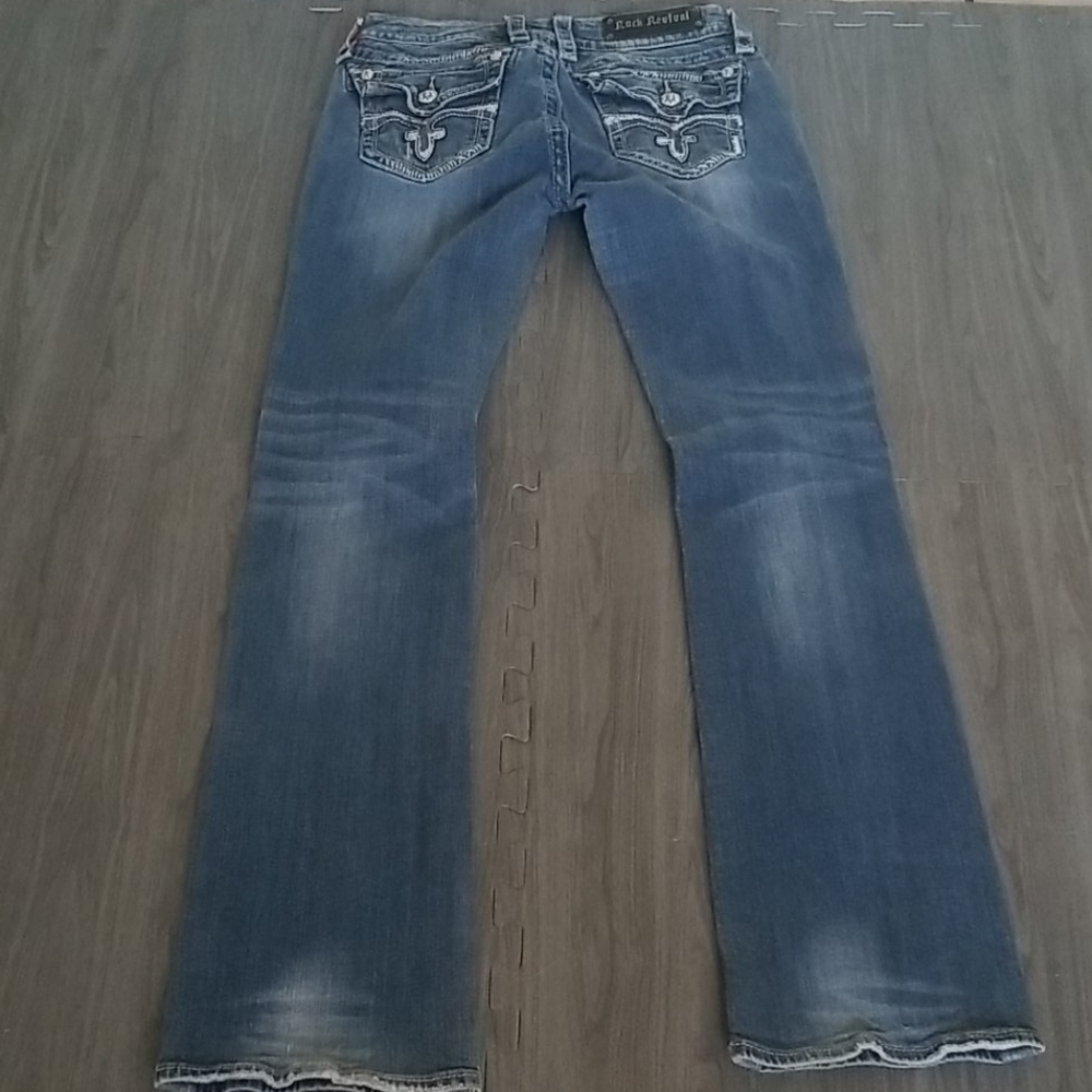 Womens Rock Revival Jean's size 30 bootcut celine